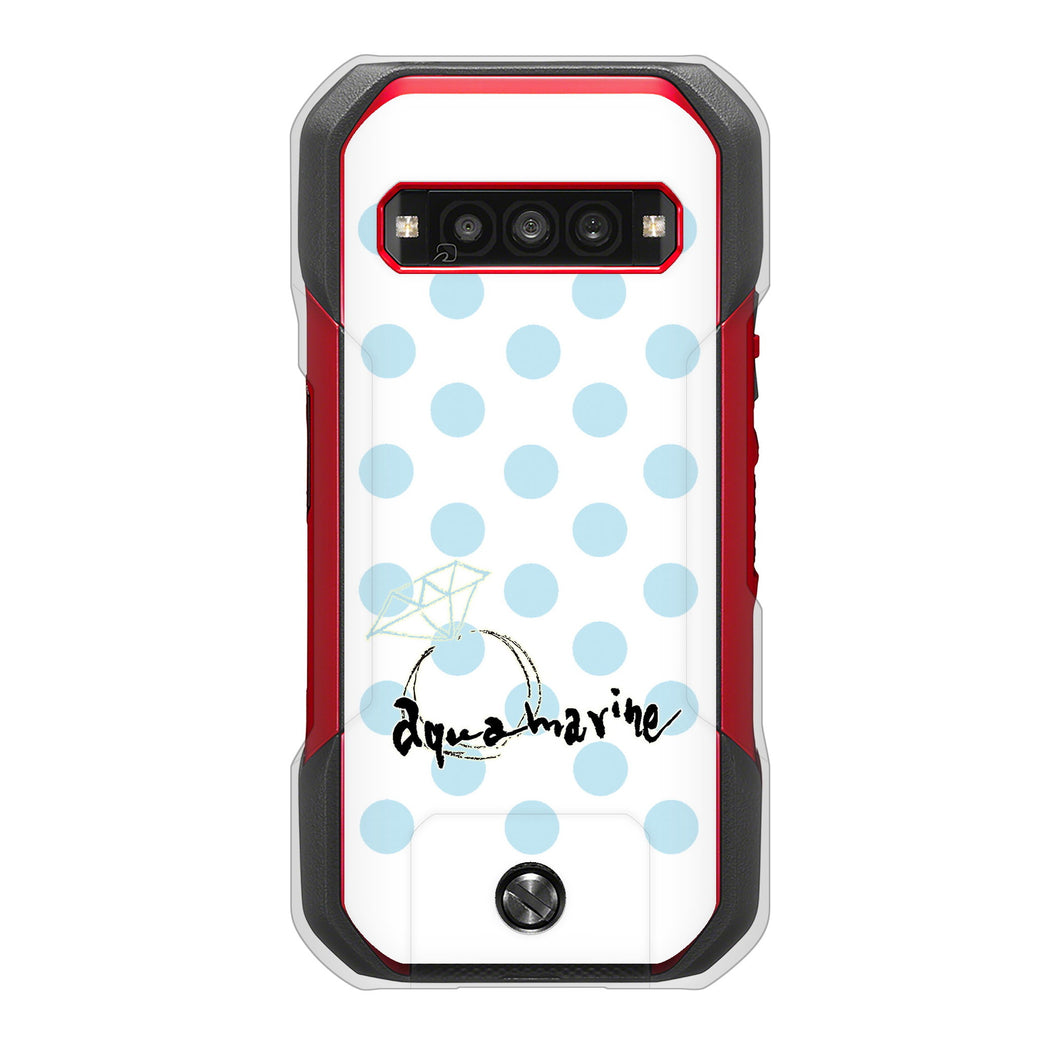 TORQUE G06 KYG03 au 高画質仕上げ 背面印刷 ハードケース大野詠舟 誕生石