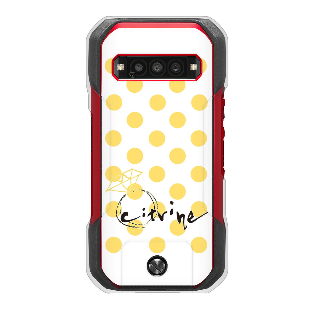 TORQUE G06 KYG03 au 高画質仕上げ 背面印刷 ハードケース大野詠舟 誕生石