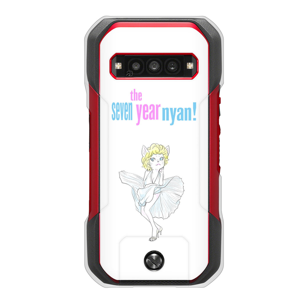 TORQUE G06 KYG03 au 高画質仕上げ 背面印刷 ハードケースおしゃれにゃん