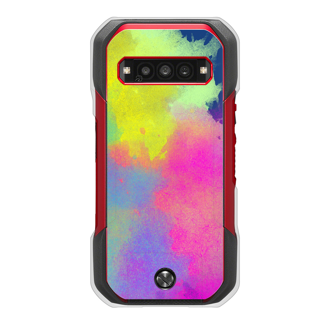 TORQUE G06 KYG03 au 高画質仕上げ 背面印刷 ハードケースパステルアート