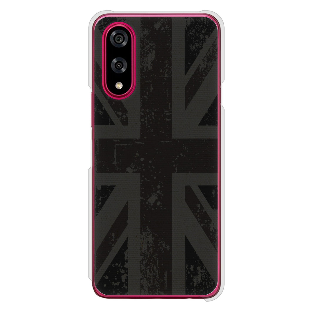 BASIO active3 KYG04 au 高画質仕上げ 背面印刷 ハードケースユニオンジャック