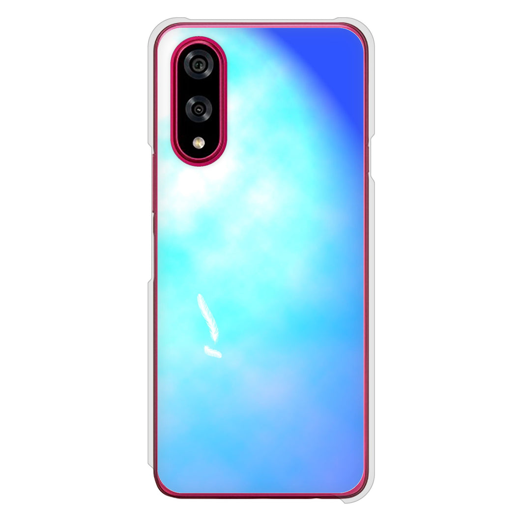 BASIO active3 KYG04 au 高画質仕上げ 背面印刷 ハードケースパステルアート