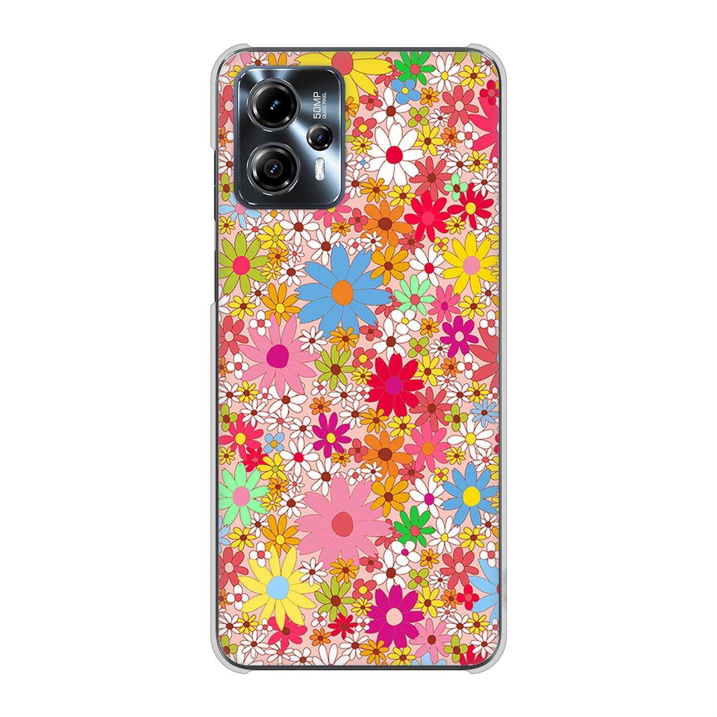 moto g13 高画質仕上げ 背面印刷 ハードケースリバティプリント