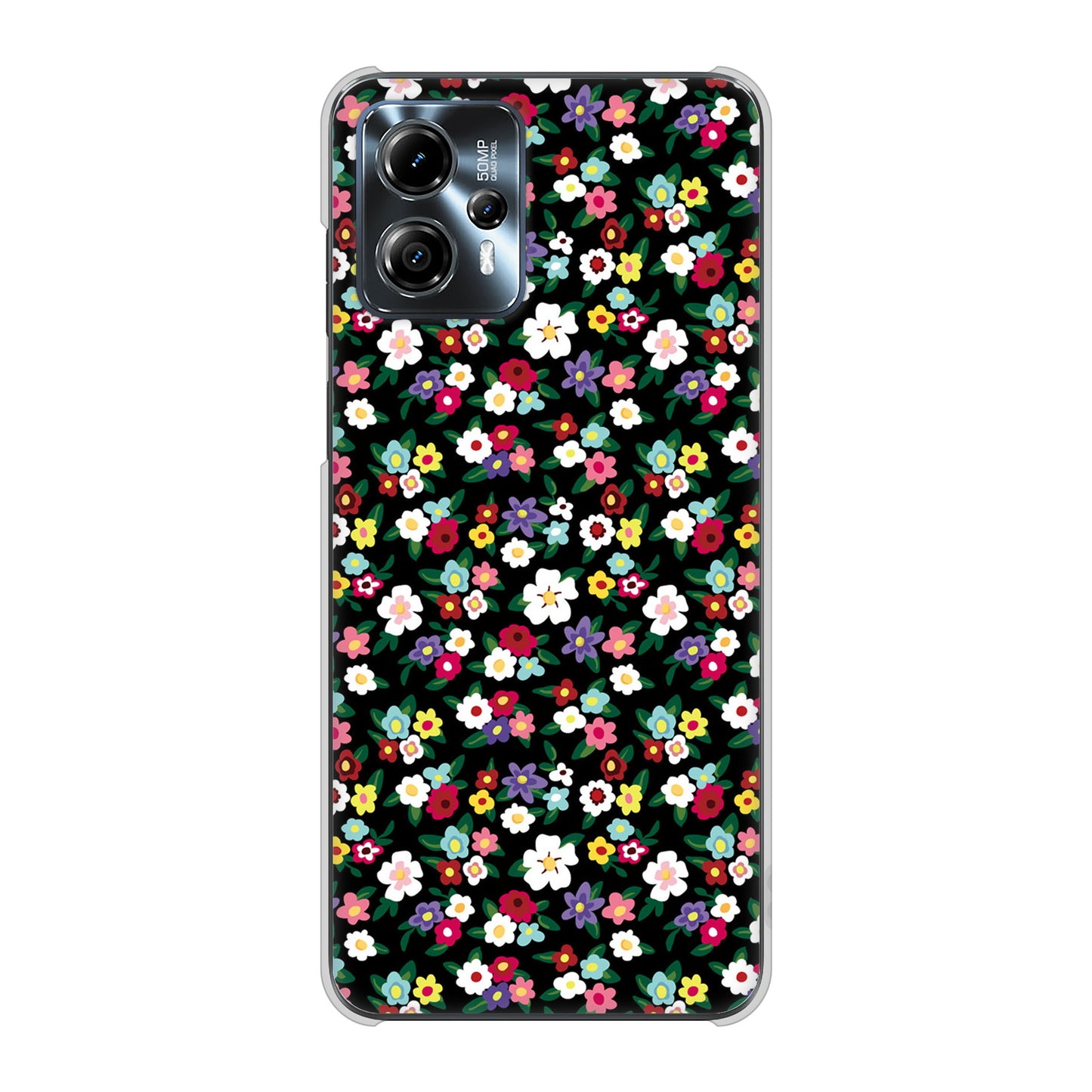 moto g13 高画質仕上げ 背面印刷 ハードケースリバティプリント