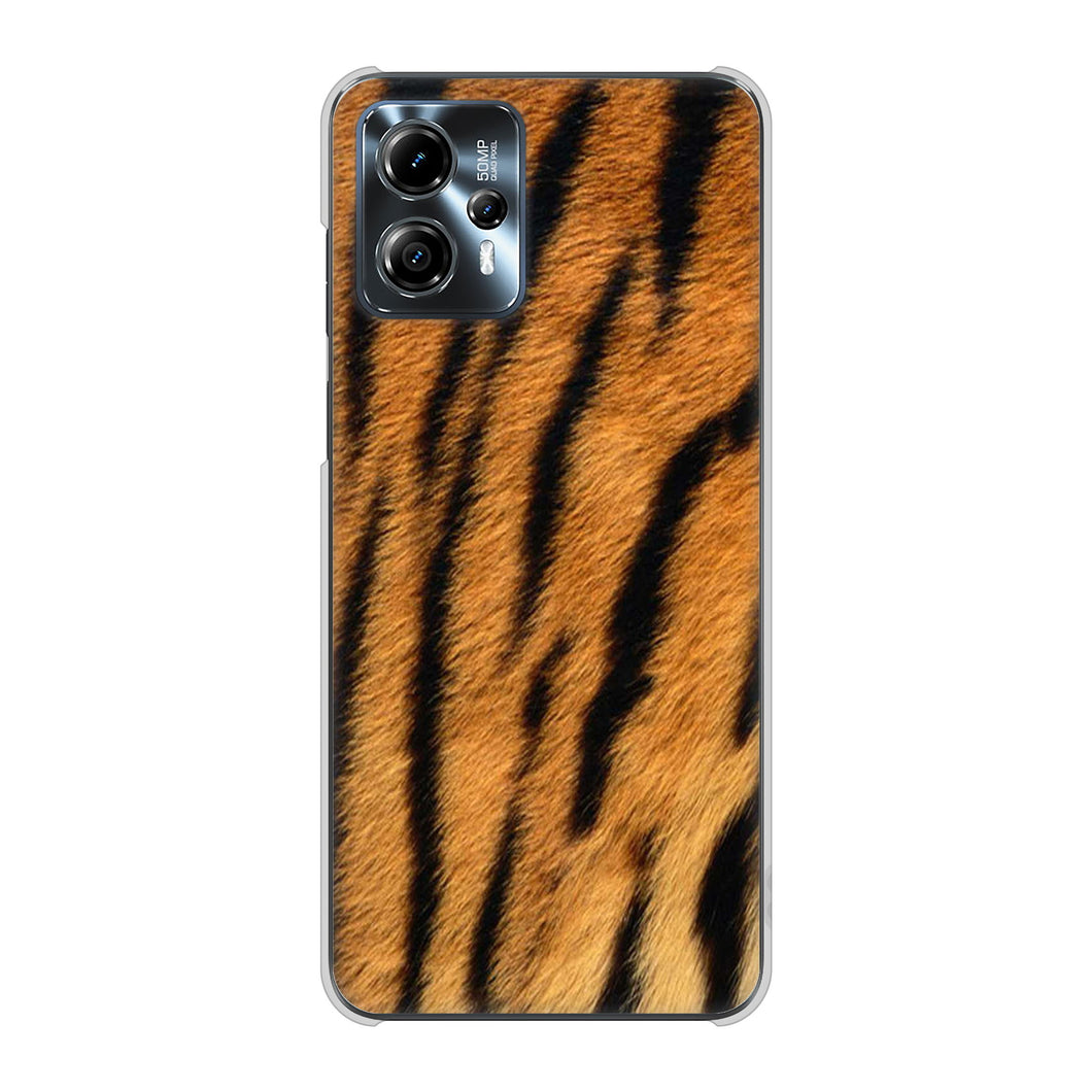 moto g13 高画質仕上げ 背面印刷 ハードケースアニマル柄