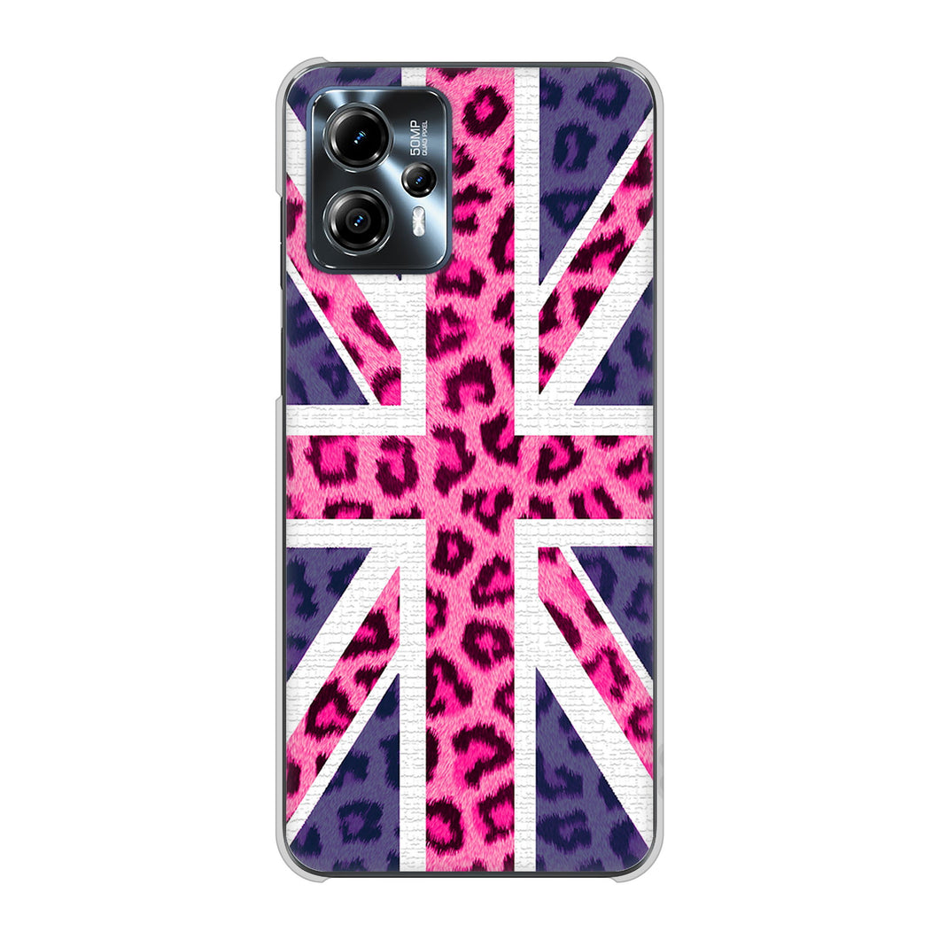 moto g13 高画質仕上げ 背面印刷 ハードケースユニオンジャック