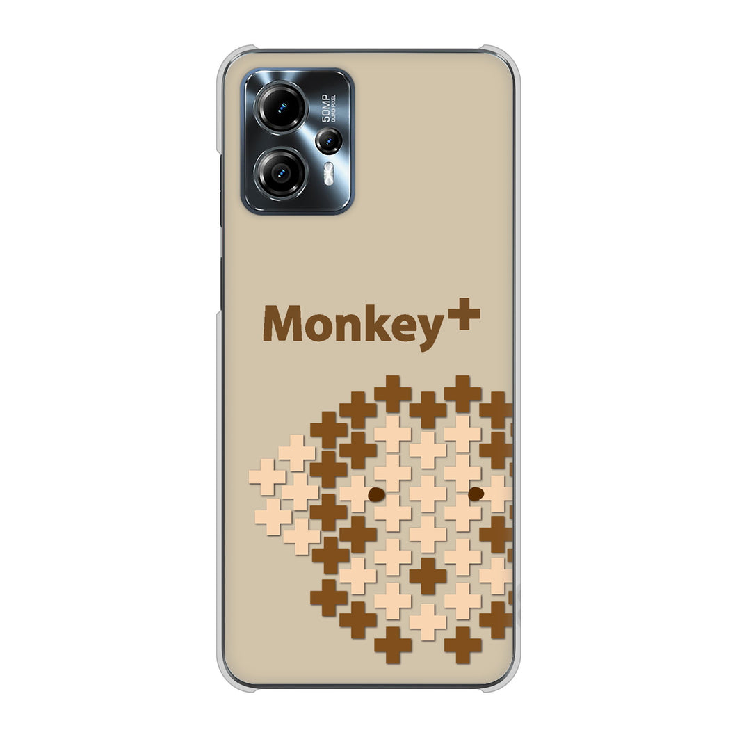 moto g13 高画質仕上げ 背面印刷 ハードケースanimal+