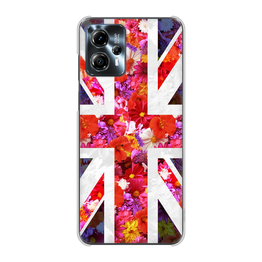 moto g13 高画質仕上げ 背面印刷 ハードケースユニオンジャック