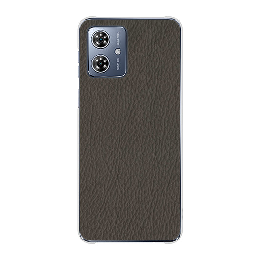moto g64 5G 高画質仕上げ 背面印刷 ハードケースレザー風