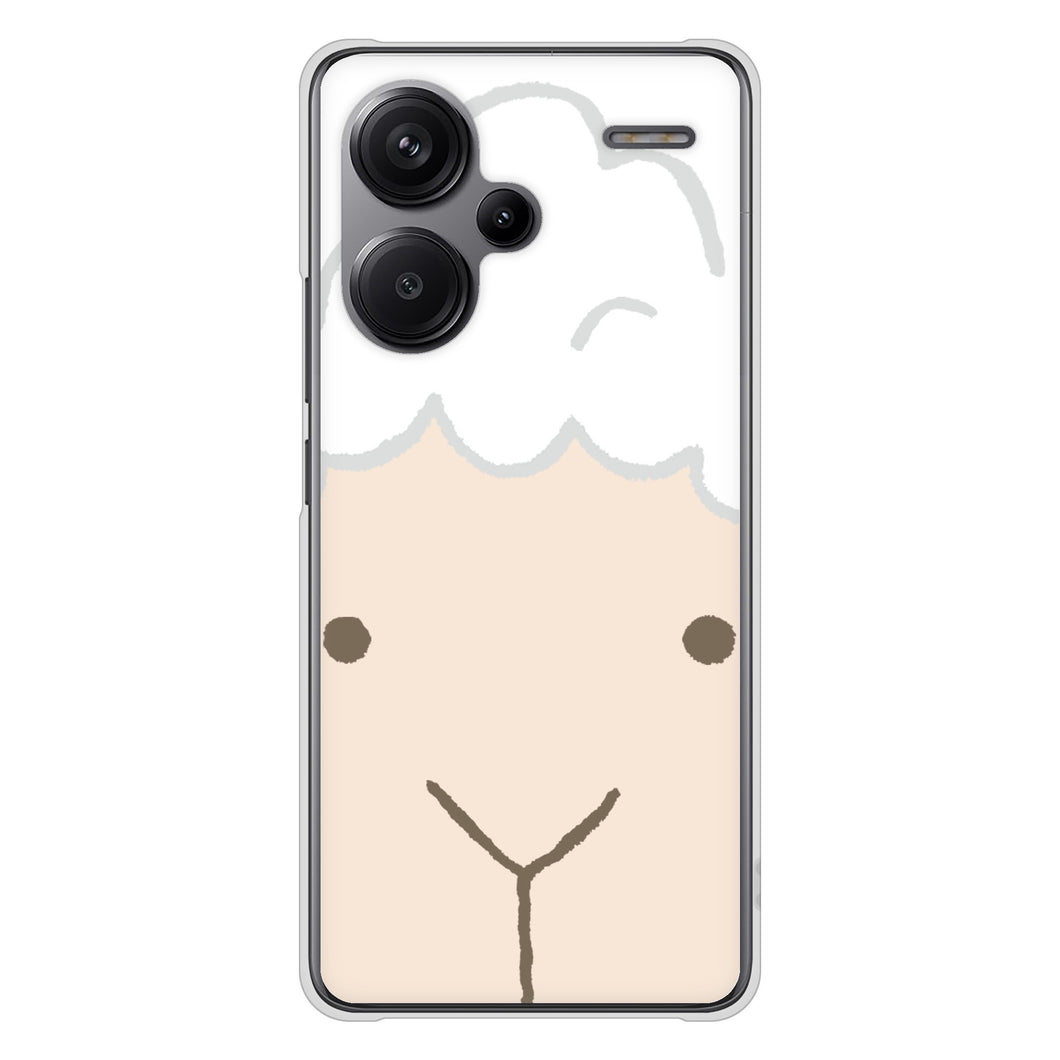 Xiaomi Redmi Note 13 Pro+ 高画質仕上げ 背面印刷 ハードケースドアップアニマル