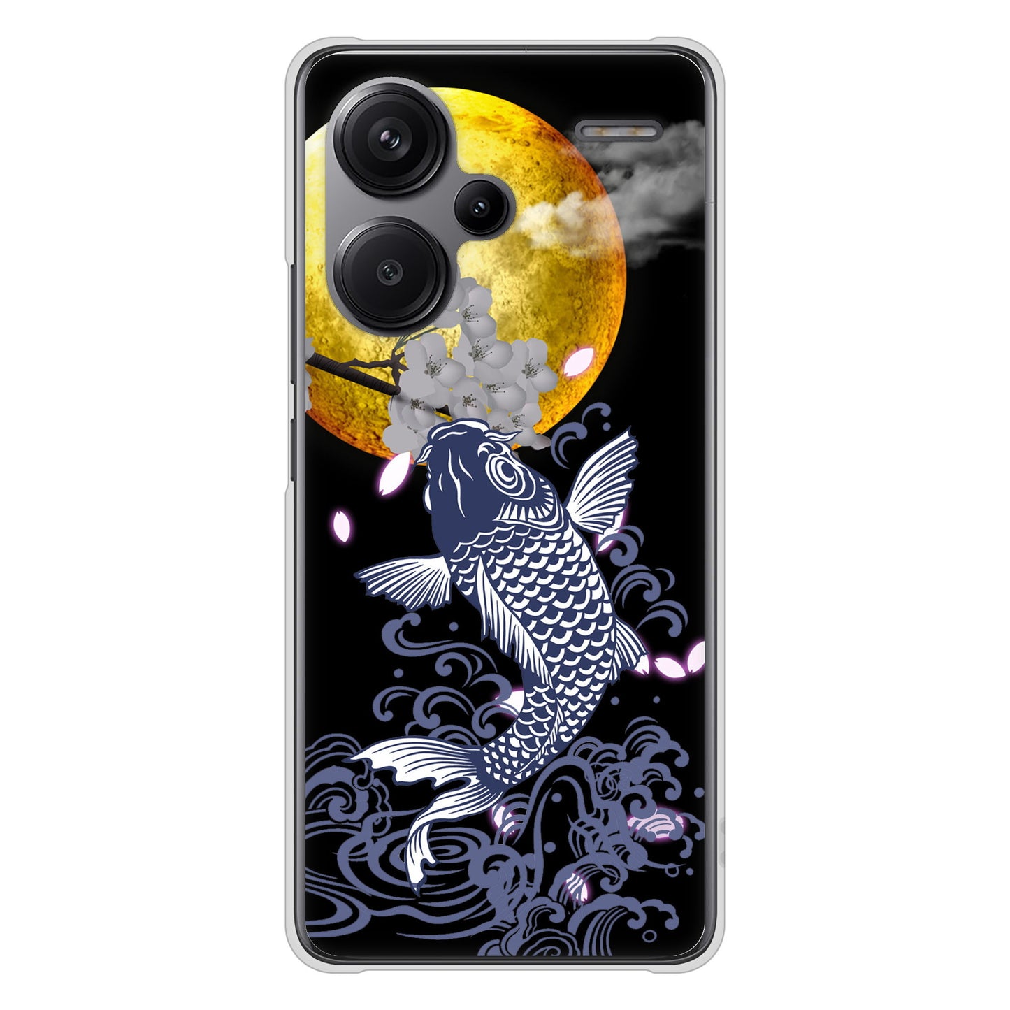 Xiaomi Redmi Note 13 Pro+ 高画質仕上げ 背面印刷 ハードケース鯉