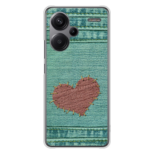 Xiaomi Redmi Note 13 Pro+ 高画質仕上げ 背面印刷 ハードケースビッグハート