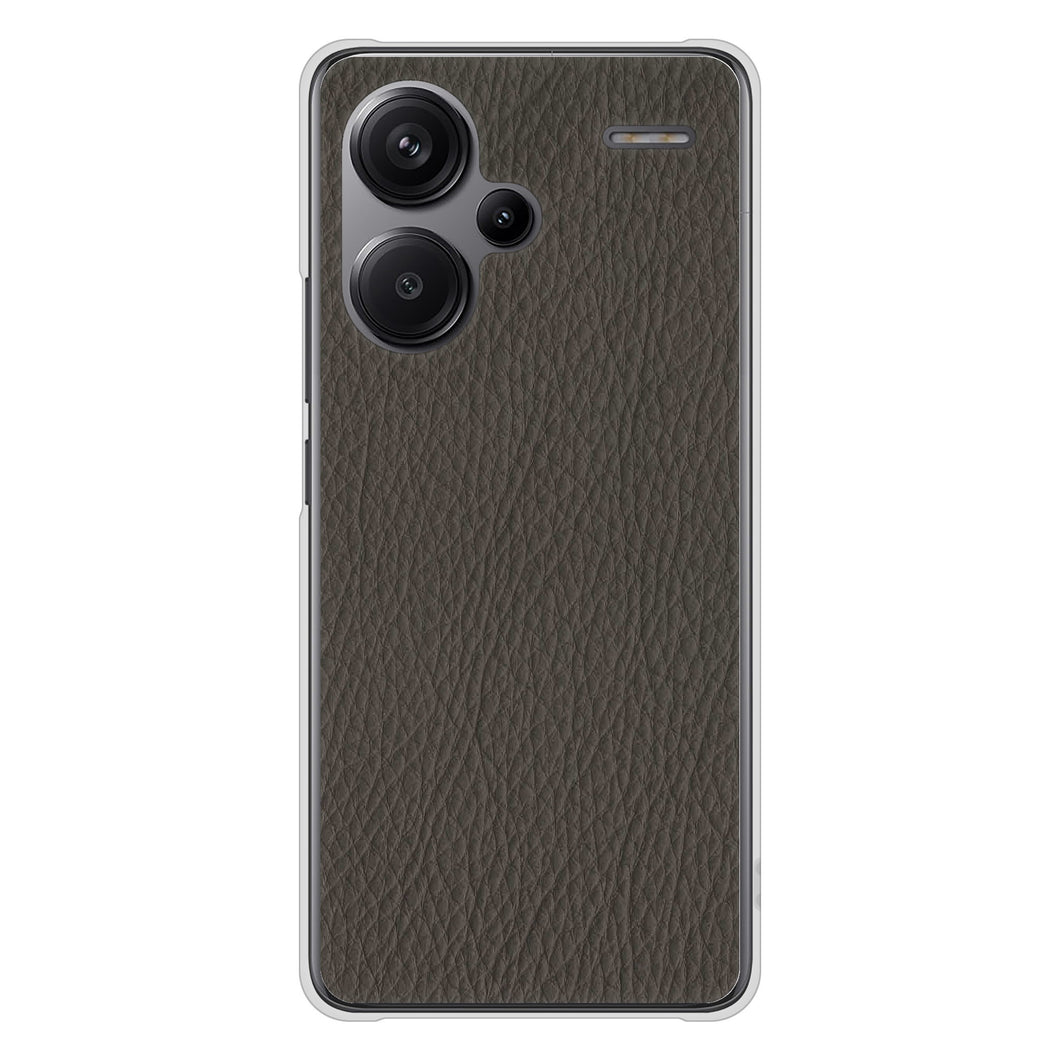 Xiaomi Redmi Note 13 Pro+ 高画質仕上げ 背面印刷 ハードケースレザー風