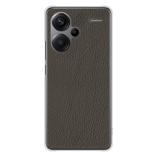 Xiaomi Redmi Note 13 Pro+ 高画質仕上げ 背面印刷 ハードケースレザー風