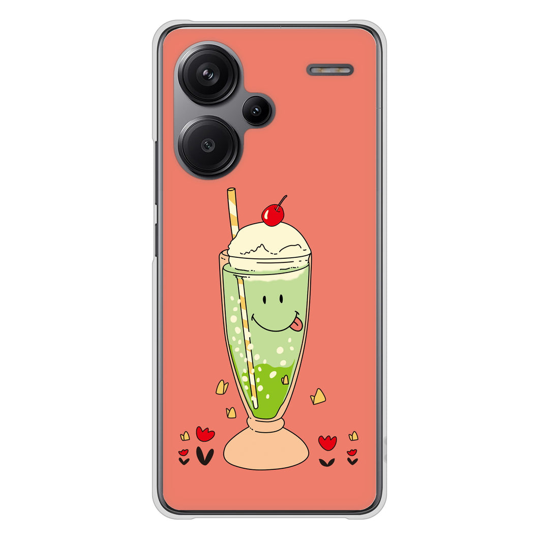 Xiaomi Redmi Note 13 Pro+ 高画質仕上げ 背面印刷 ハードケーススイーツイラスト