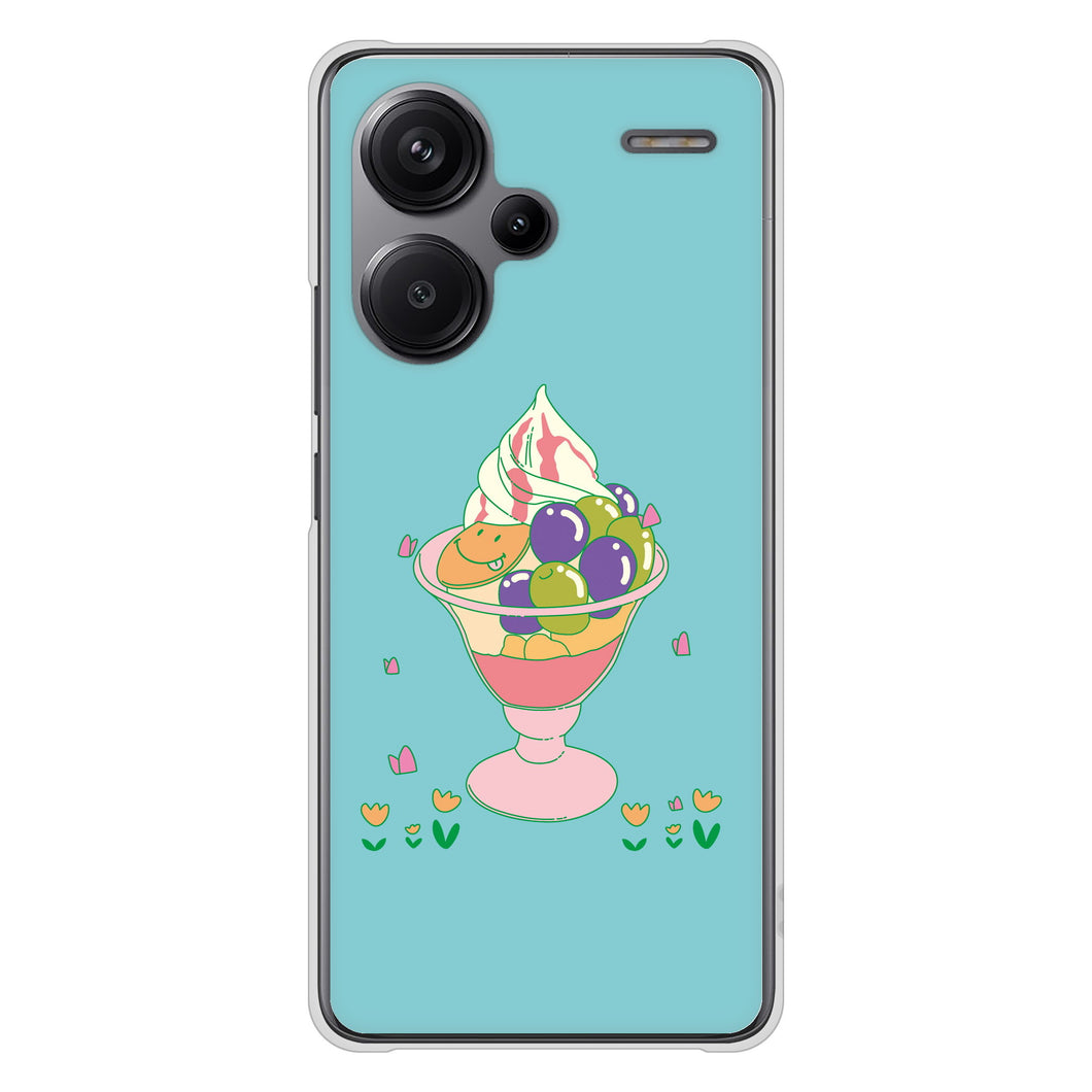 Xiaomi Redmi Note 13 Pro+ 高画質仕上げ 背面印刷 ハードケーススイーツイラスト