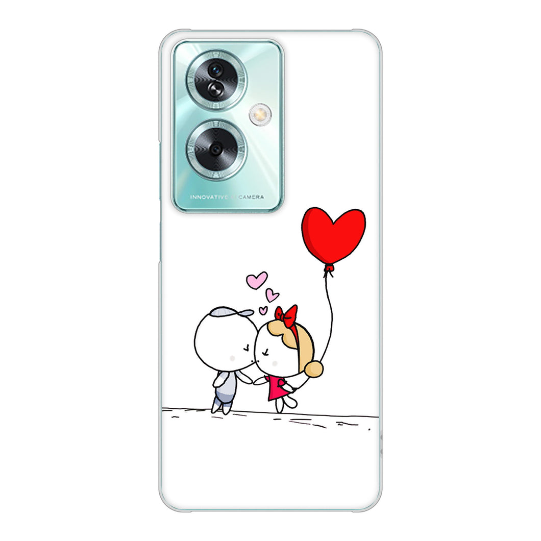 OPPO A79 5G 高画質仕上げ 背面印刷 ハードケースカップル