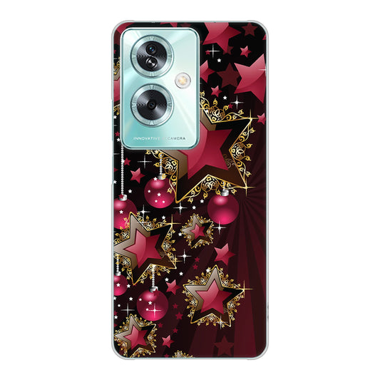 OPPO A79 5G 高画質仕上げ 背面印刷 ハードケース 【434 星の壁】