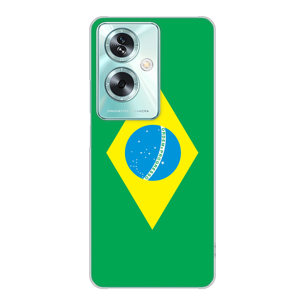 OPPO A79 5G 高画質仕上げ 背面印刷 ハードケース国旗