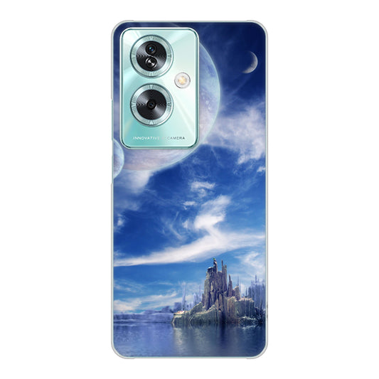 OPPO A79 5G 高画質仕上げ 背面印刷 ハードケース 【1270 広がる宇宙】