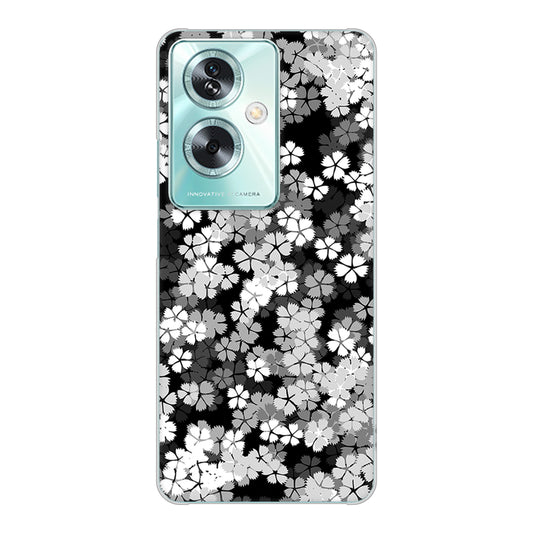 OPPO A79 5G 高画質仕上げ 背面印刷 ハードケース 【1332 夜桜】