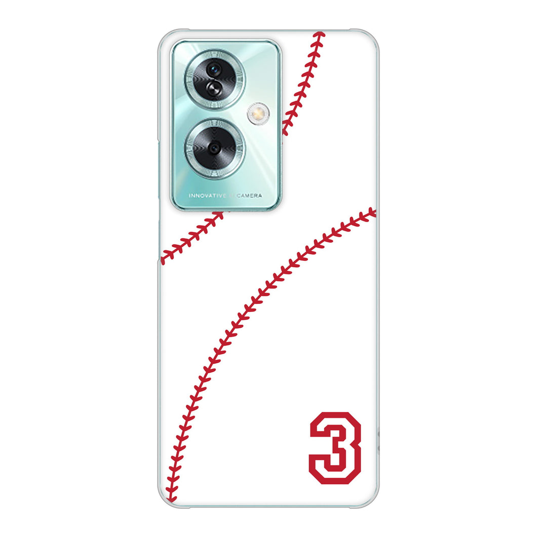 OPPO A79 5G 高画質仕上げ 背面印刷 ハードケースbaseball