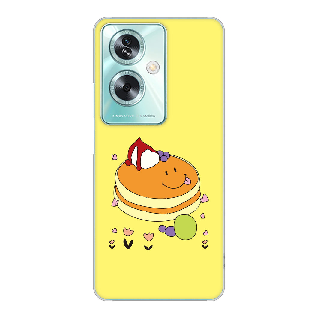 OPPO A79 5G 高画質仕上げ 背面印刷 ハードケーススイーツイラスト