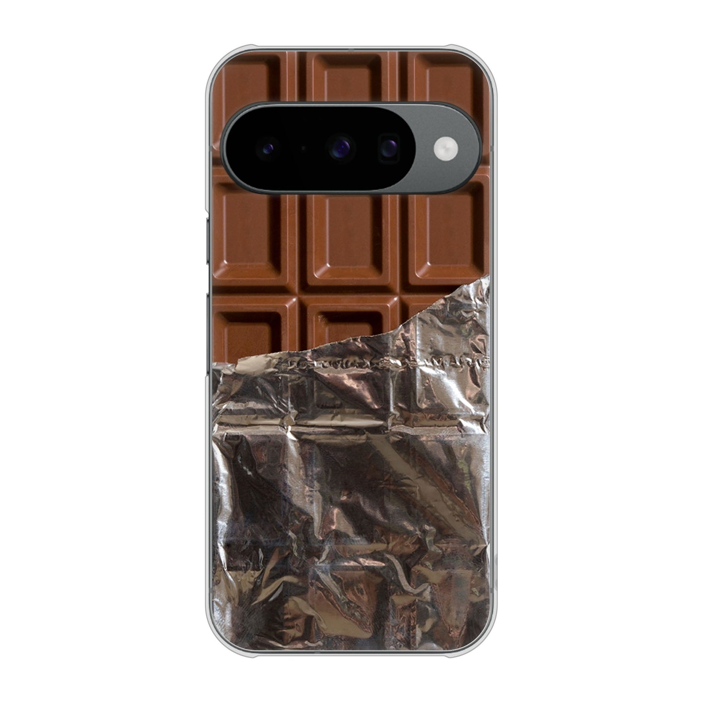 Google Pixel 10 高画質仕上げ 背面印刷 ハードケース板チョコ