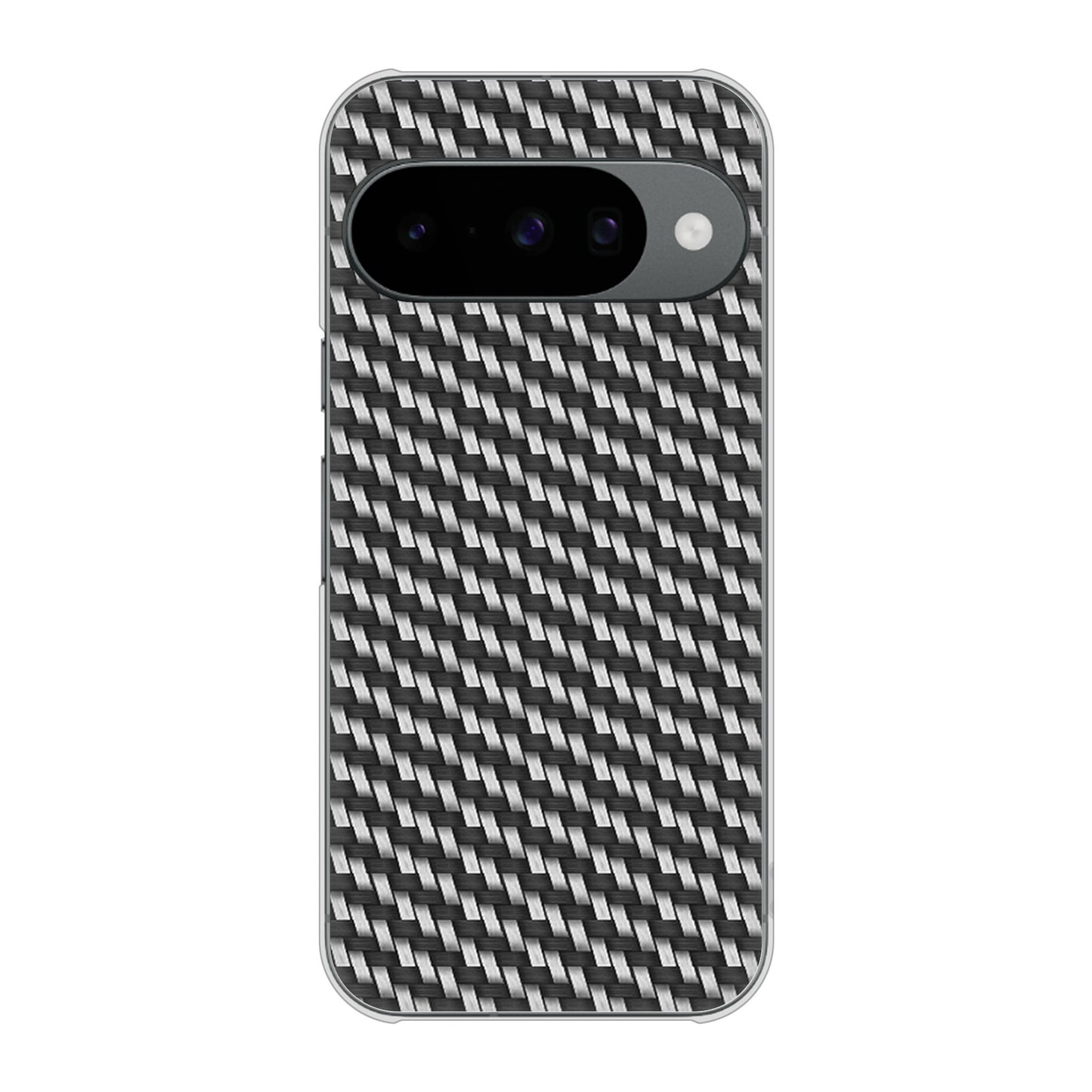 Google Pixel 10 高画質仕上げ 背面印刷 ハードケースカーボン