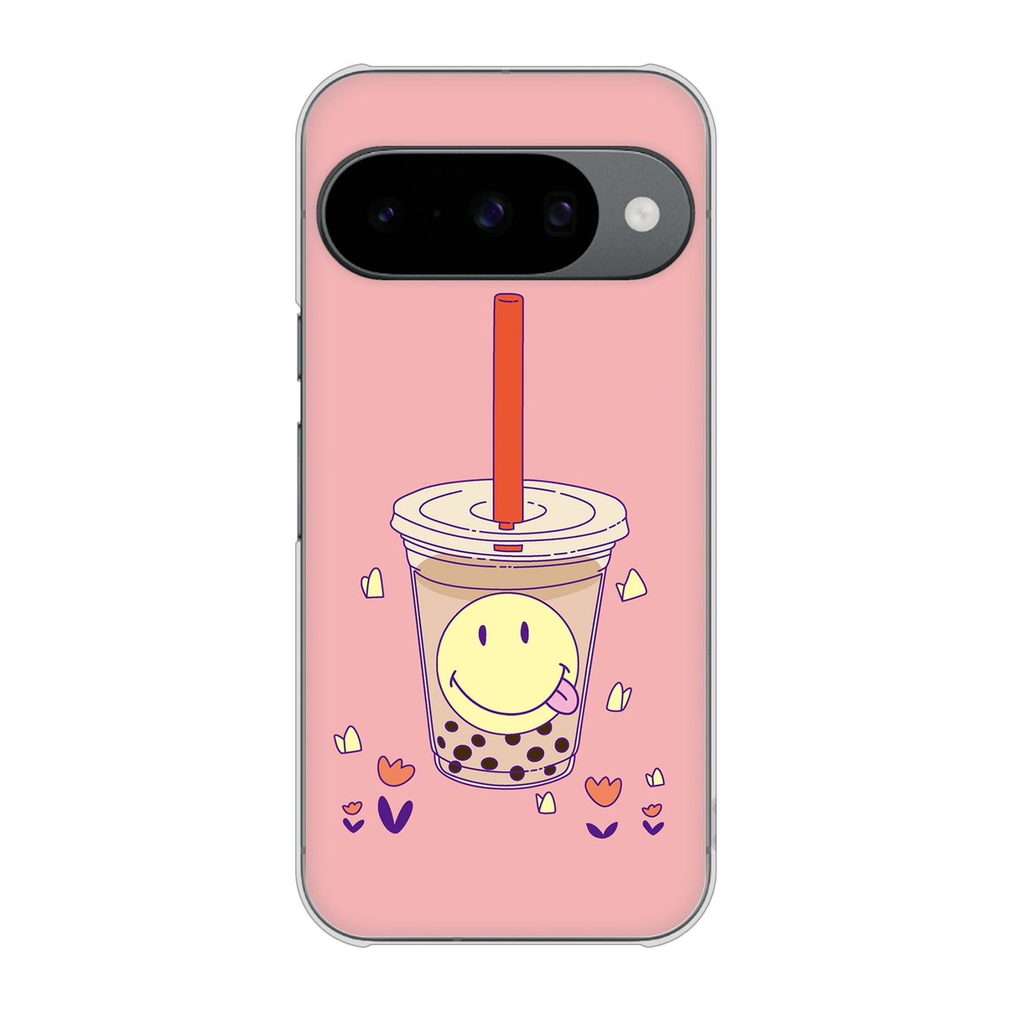 Google Pixel 10 高画質仕上げ 背面印刷 ハードケーススイーツイラスト