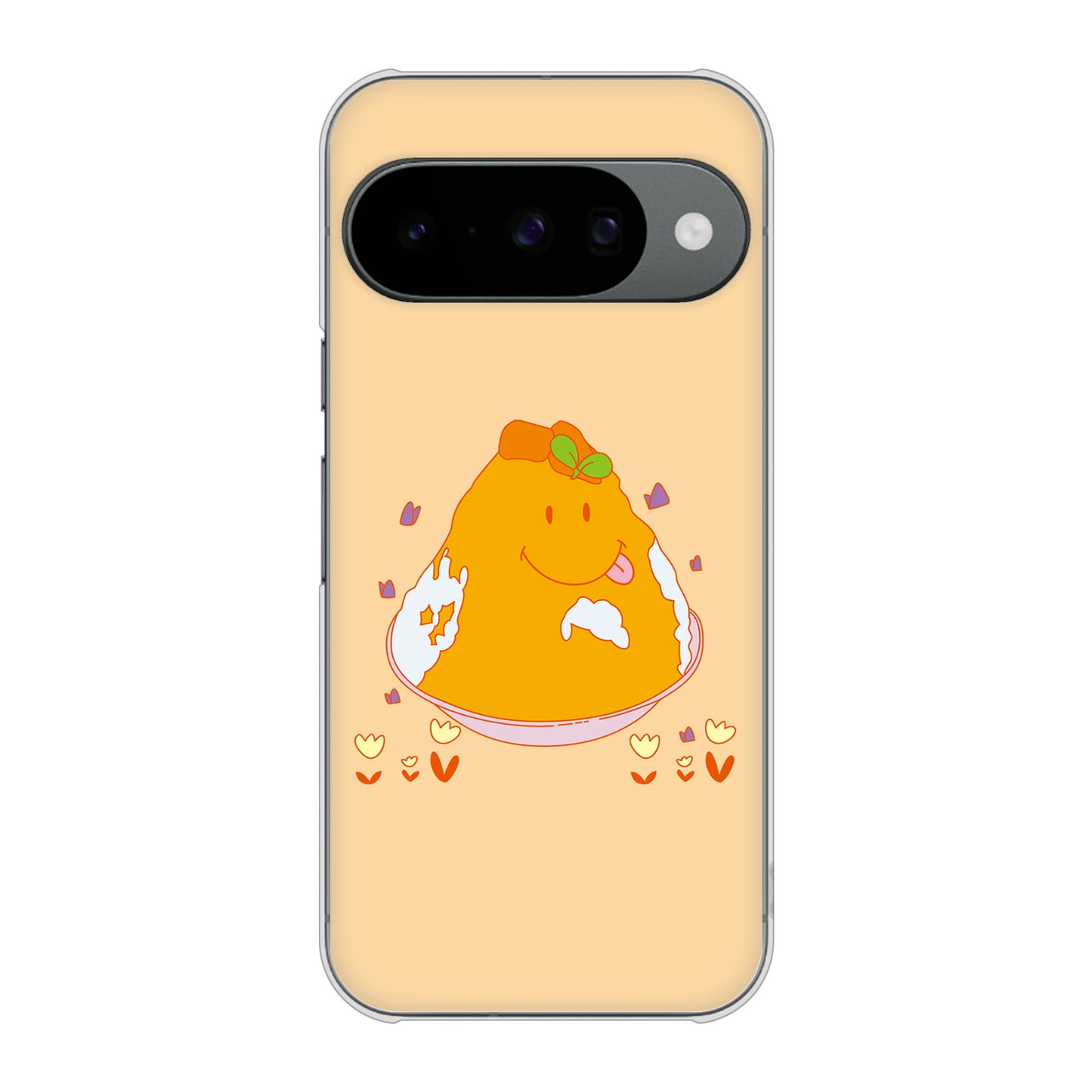 Google Pixel 10 高画質仕上げ 背面印刷 ハードケーススイーツイラスト