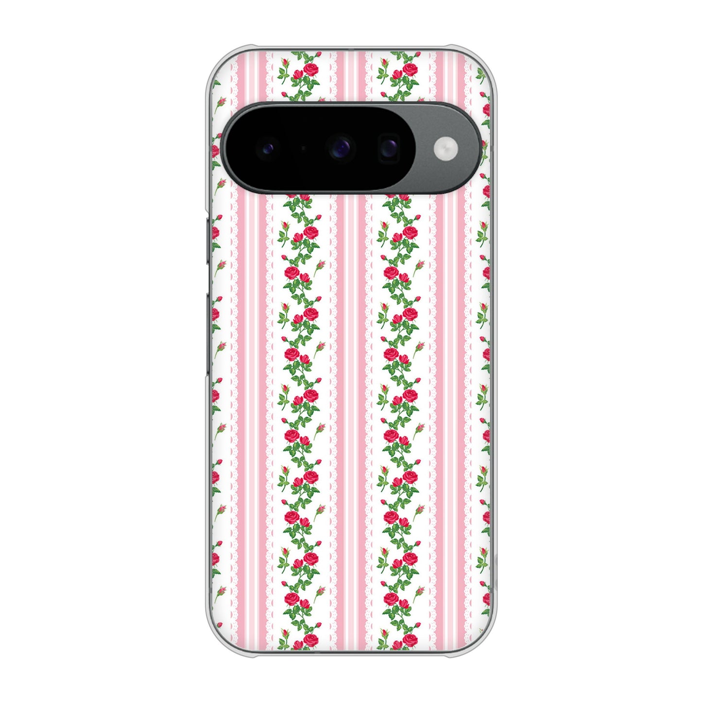 Google Pixel 10 Pro 高画質仕上げ 背面印刷 ハードケースイングリッシュガーデン