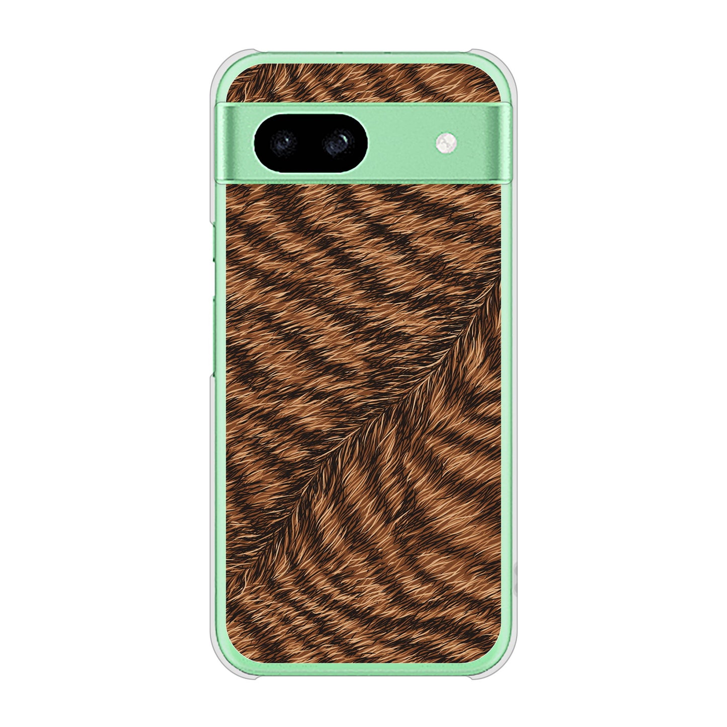 Google Pixel 8a 高画質仕上げ 背面印刷 ハードケースアニマル柄