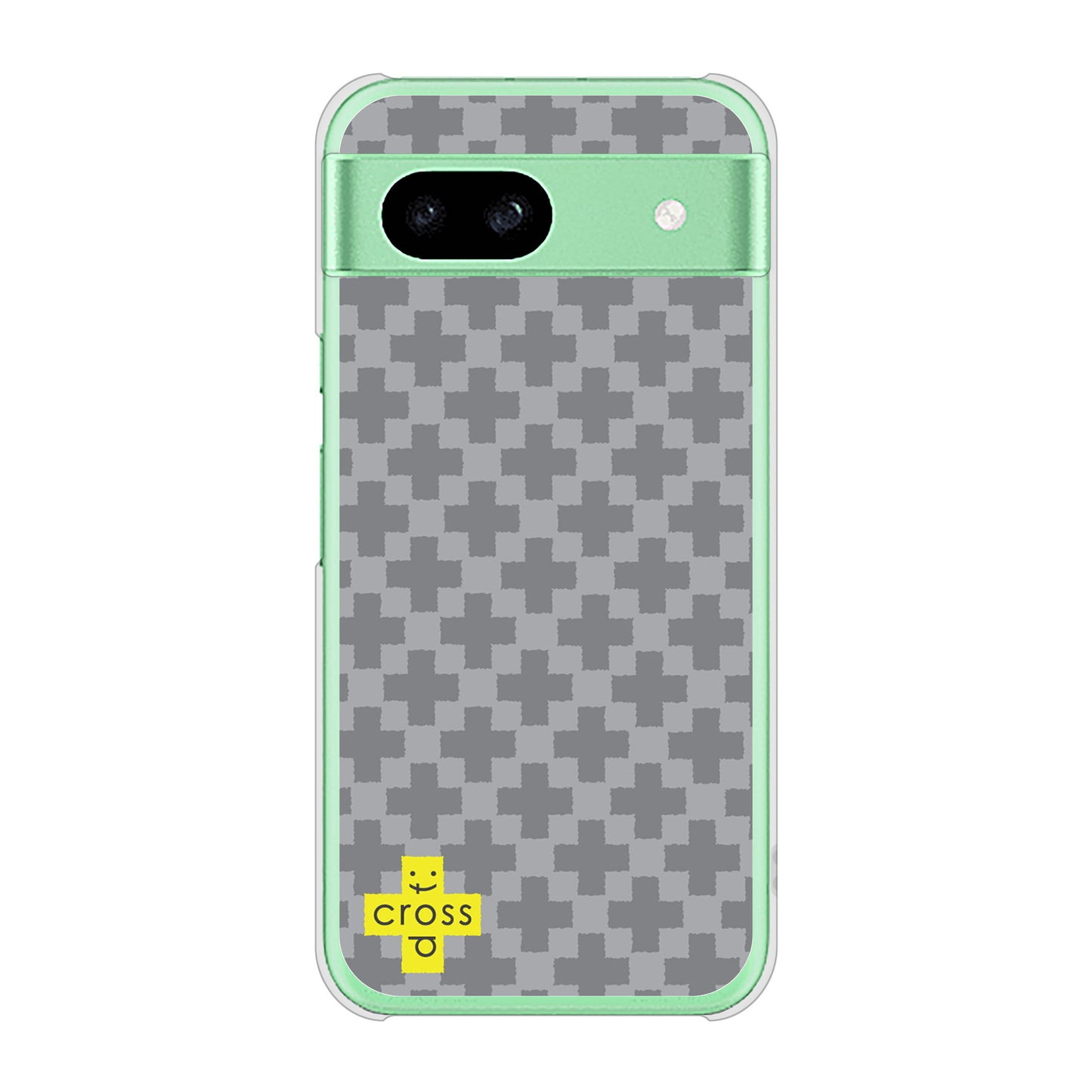 Google Pixel 8a 高画質仕上げ 背面印刷 ハードケースクロスドット