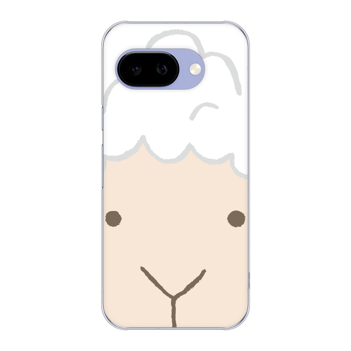 Google Pixel 9a 高画質仕上げ 背面印刷 ハードケースドアップアニマル