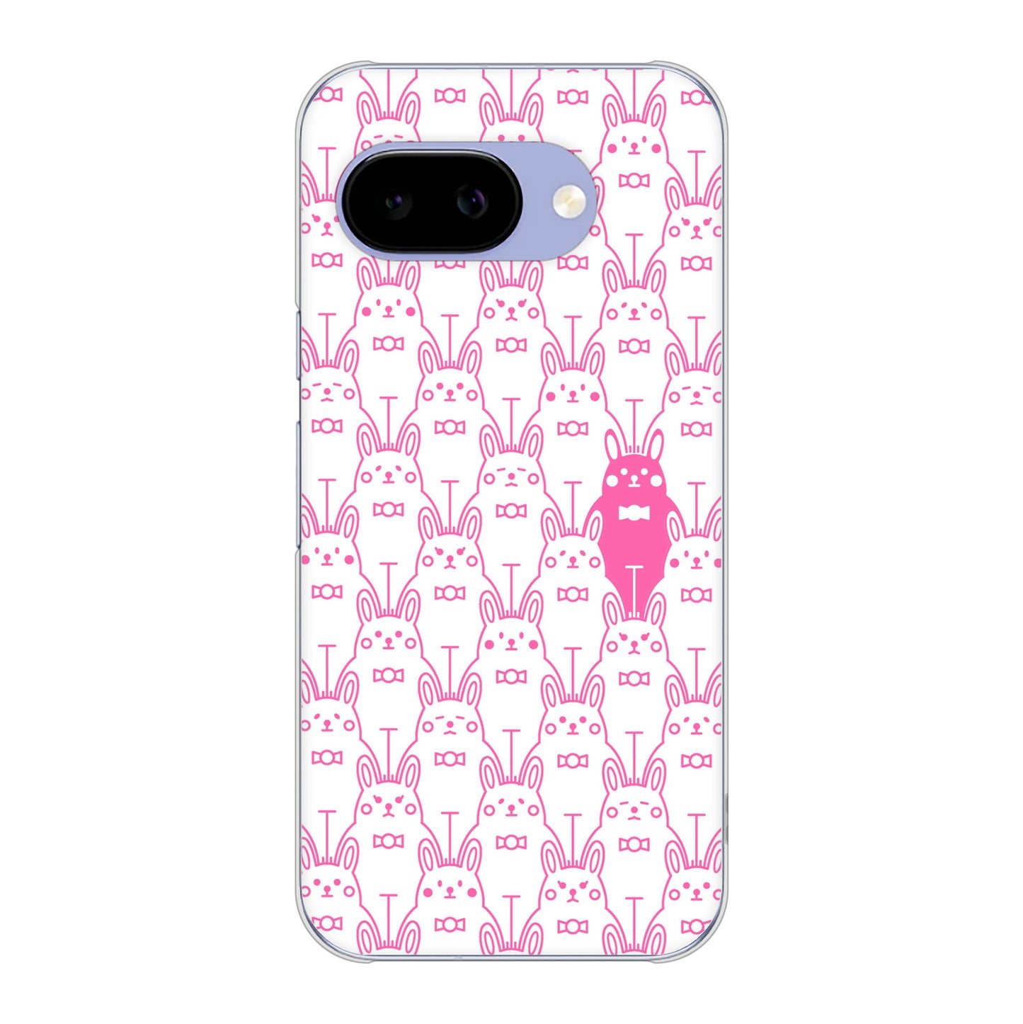 Google Pixel 9a 高画質仕上げ 背面印刷 ハードケースパターンアニマル