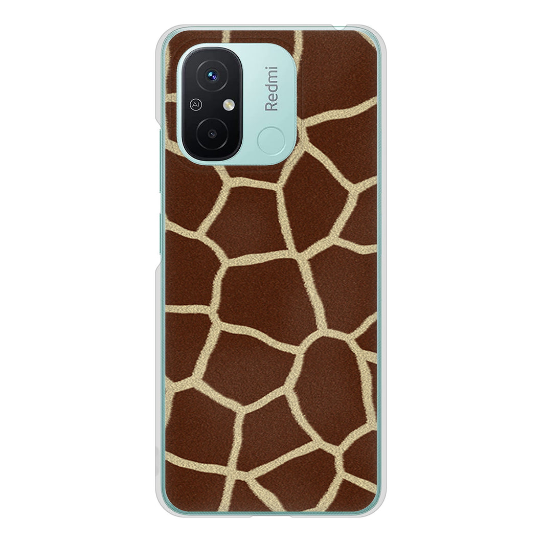 Xiaomi Redmi 12C 高画質仕上げ 背面印刷 ハードケースアニマル柄