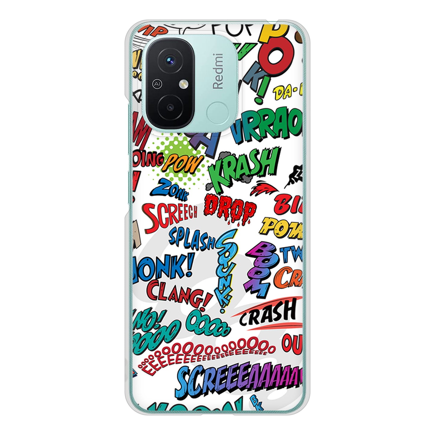 Xiaomi Redmi 12C 高画質仕上げ 背面印刷 ハードケース 【271 アメリカン キャッチコピー】