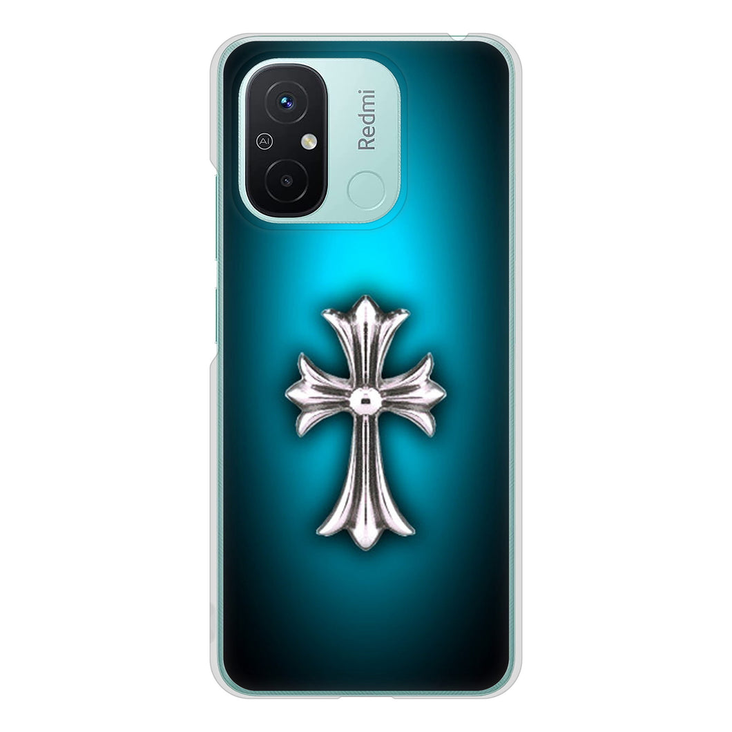 Xiaomi Redmi 12C 高画質仕上げ 背面印刷 ハードケースクロス