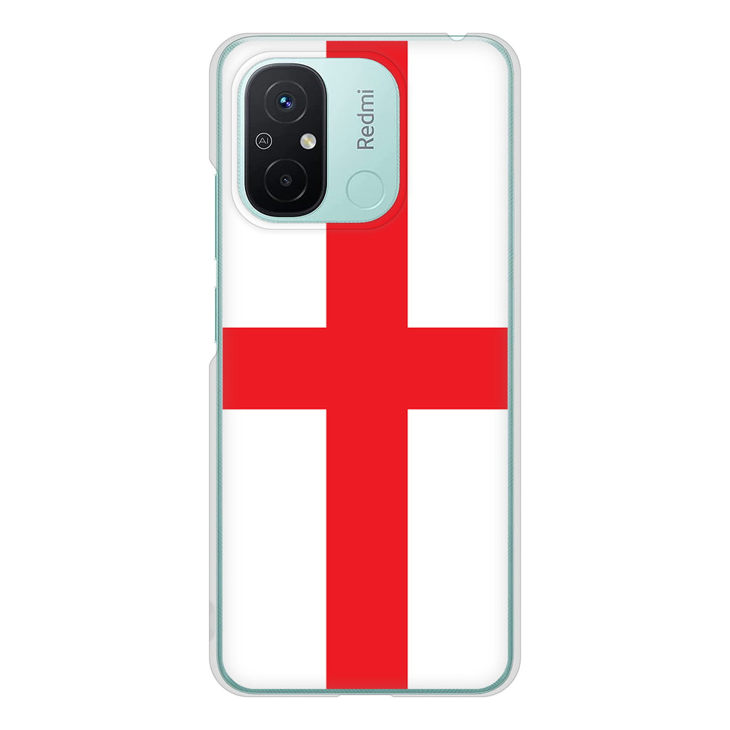 Xiaomi Redmi 12C 高画質仕上げ 背面印刷 ハードケース国旗