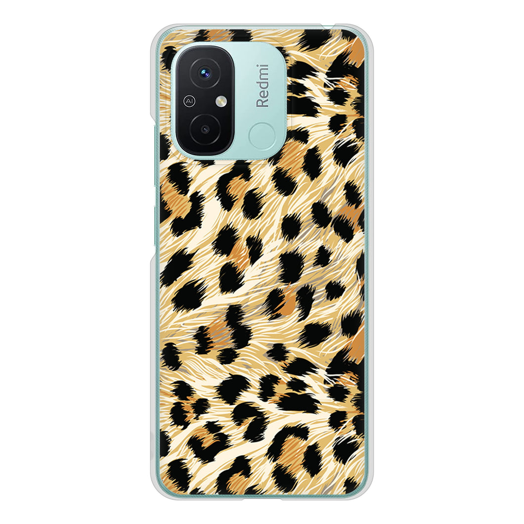 Xiaomi Redmi 12C 高画質仕上げ 背面印刷 ハードケースアニマル柄