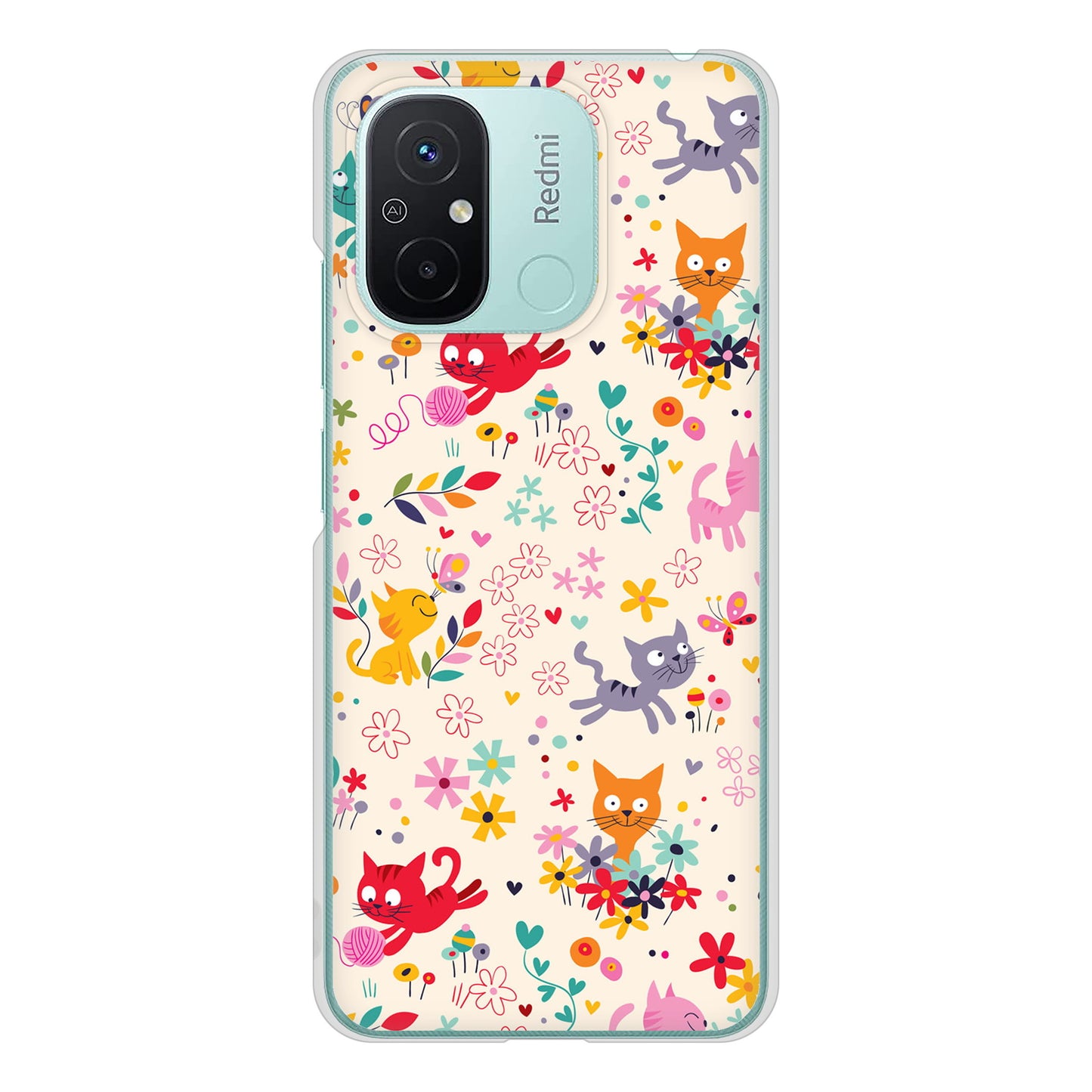 Xiaomi Redmi 12C 高画質仕上げ 背面印刷 ハードケースマルチスタイル