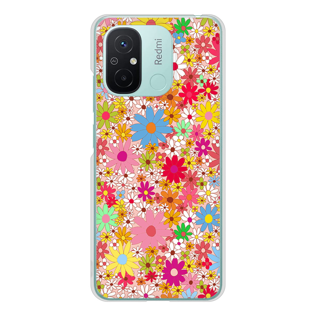 Xiaomi Redmi 12C 高画質仕上げ 背面印刷 ハードケースリバティプリント