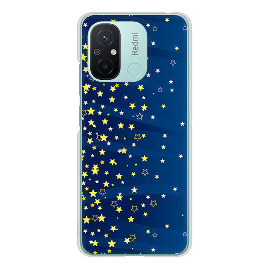 Xiaomi Redmi 12C 高画質仕上げ 背面印刷 ハードケース 【VA842 満天の星空】