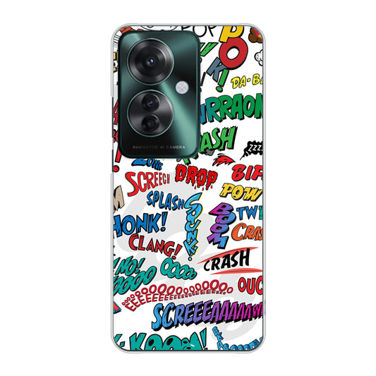 OPPO Reno11 A 高画質仕上げ 背面印刷 ハードケース 【271 アメリカン キャッチコピー】