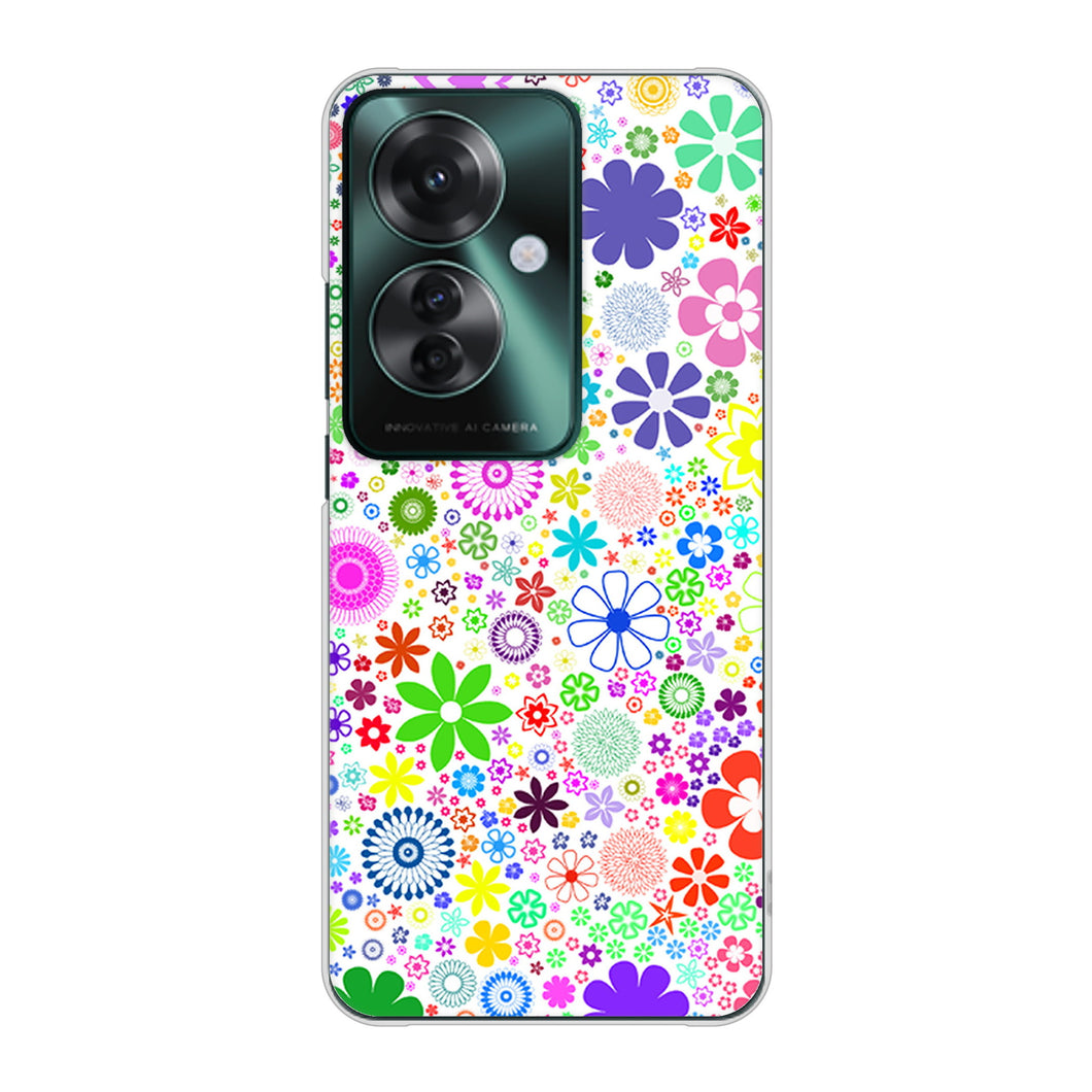 OPPO Reno11 A 高画質仕上げ 背面印刷 ハードケースリバティプリント