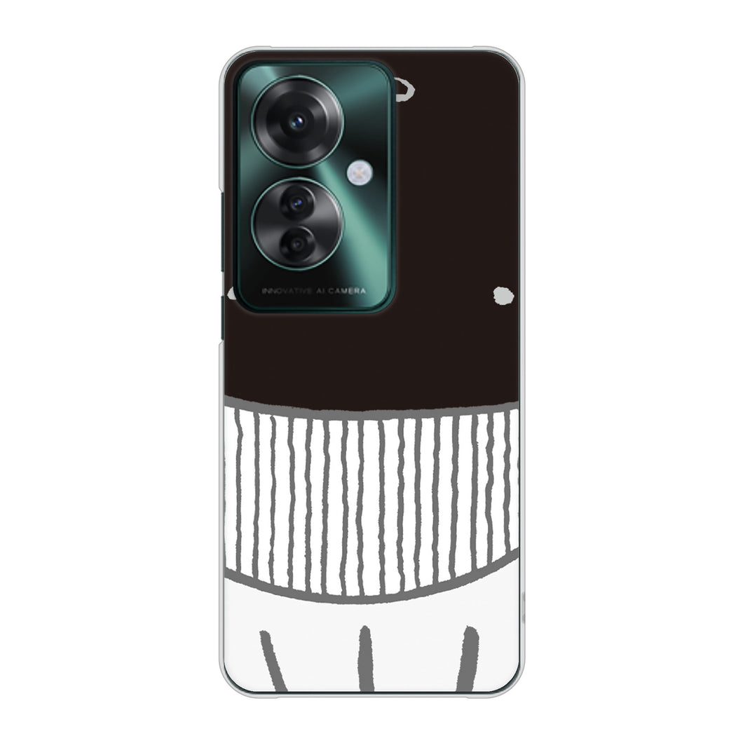 OPPO Reno11 A 高画質仕上げ 背面印刷 ハードケースドアップアニマル