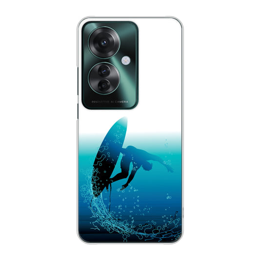 OPPO Reno11 A 高画質仕上げ 背面印刷 ハードケース 【416 カットバック】