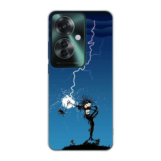 OPPO Reno11 A 高画質仕上げ 背面印刷 ハードケース 【417 ゴルファーの苦難】