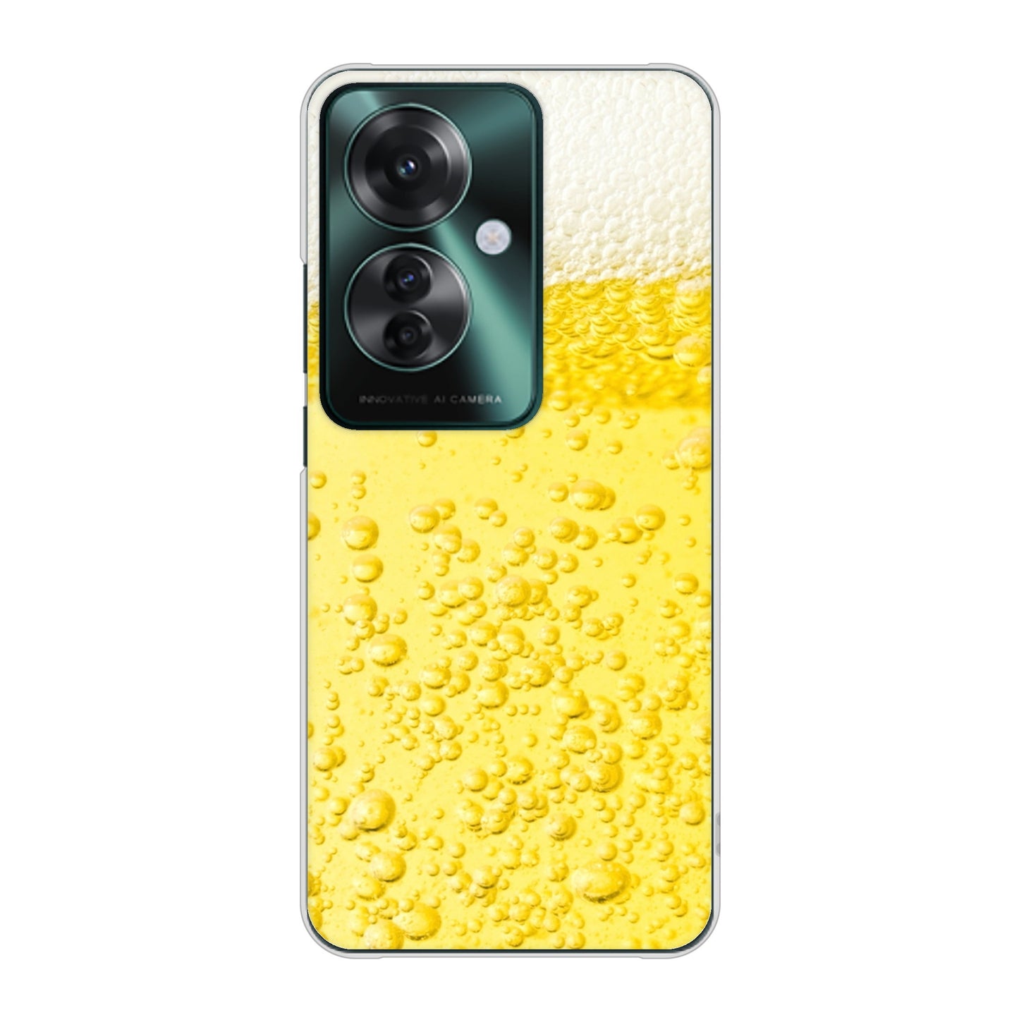 OPPO Reno11 A 高画質仕上げ 背面印刷 ハードケース生ビール